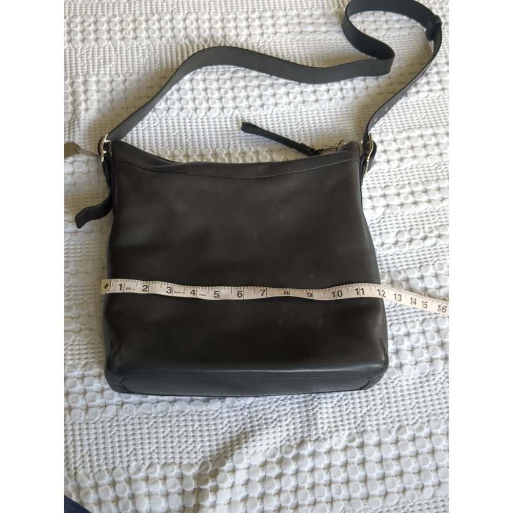 Vtg COACH Legacy 9188 Slim Leather Shoulder Crossbody Bag Chocolate Brown - Picture 10 of 11